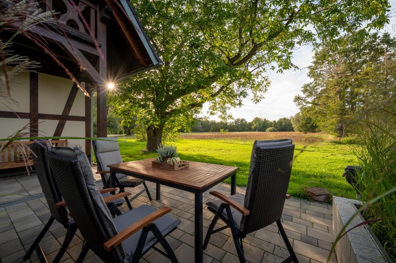Ferienwohnung Rehblick Spreewaldferien-Burg Burg  Exterior foto