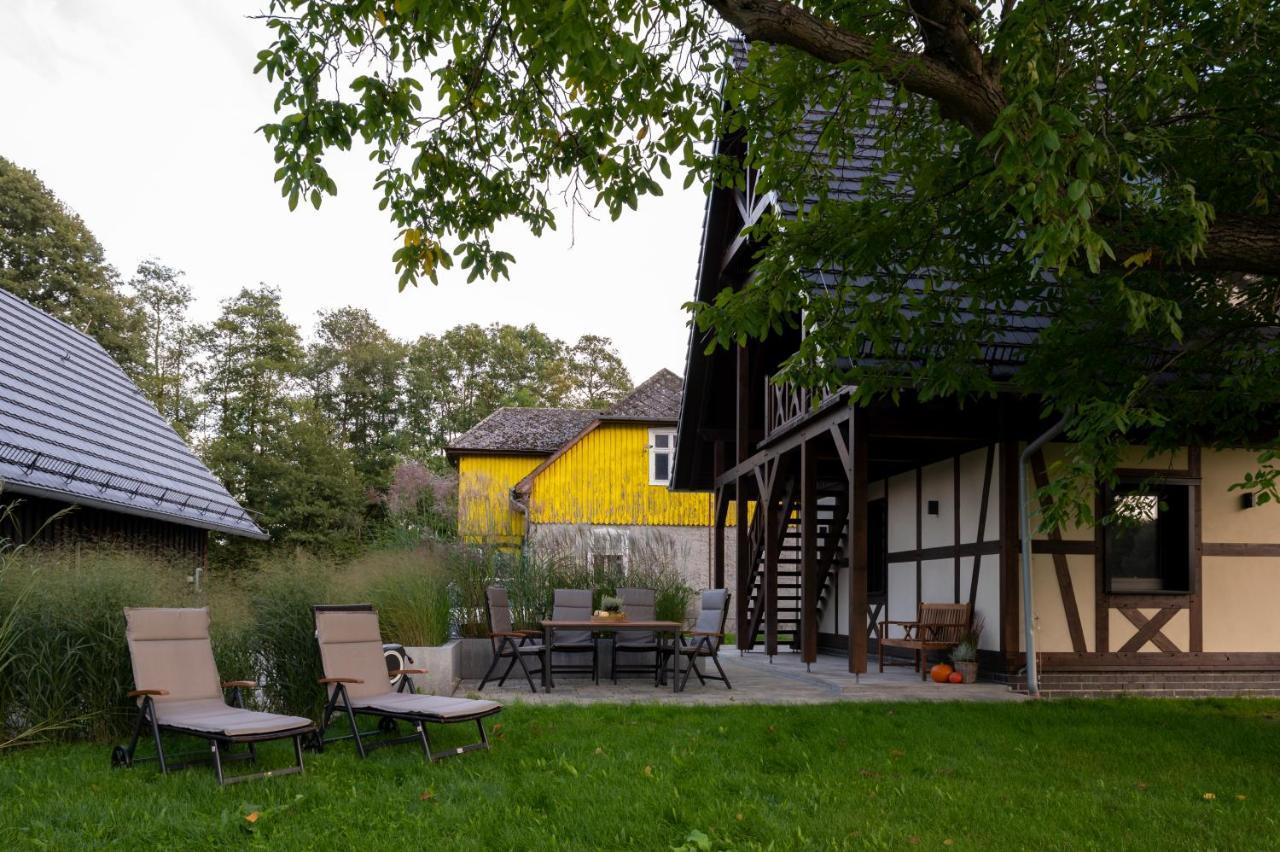 Ferienwohnung Rehblick Spreewaldferien-Burg Burg  Exterior foto